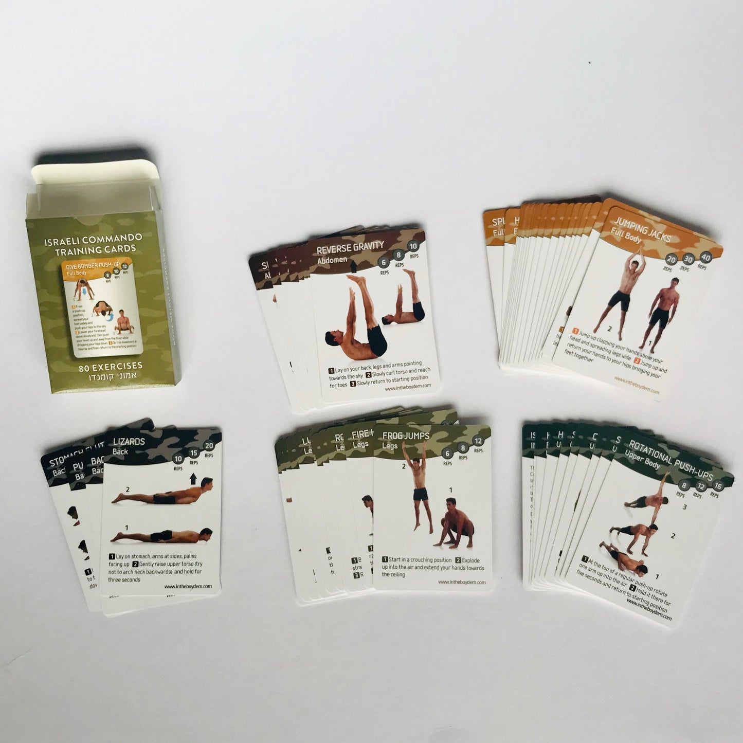 Israeli Commando Training Cards