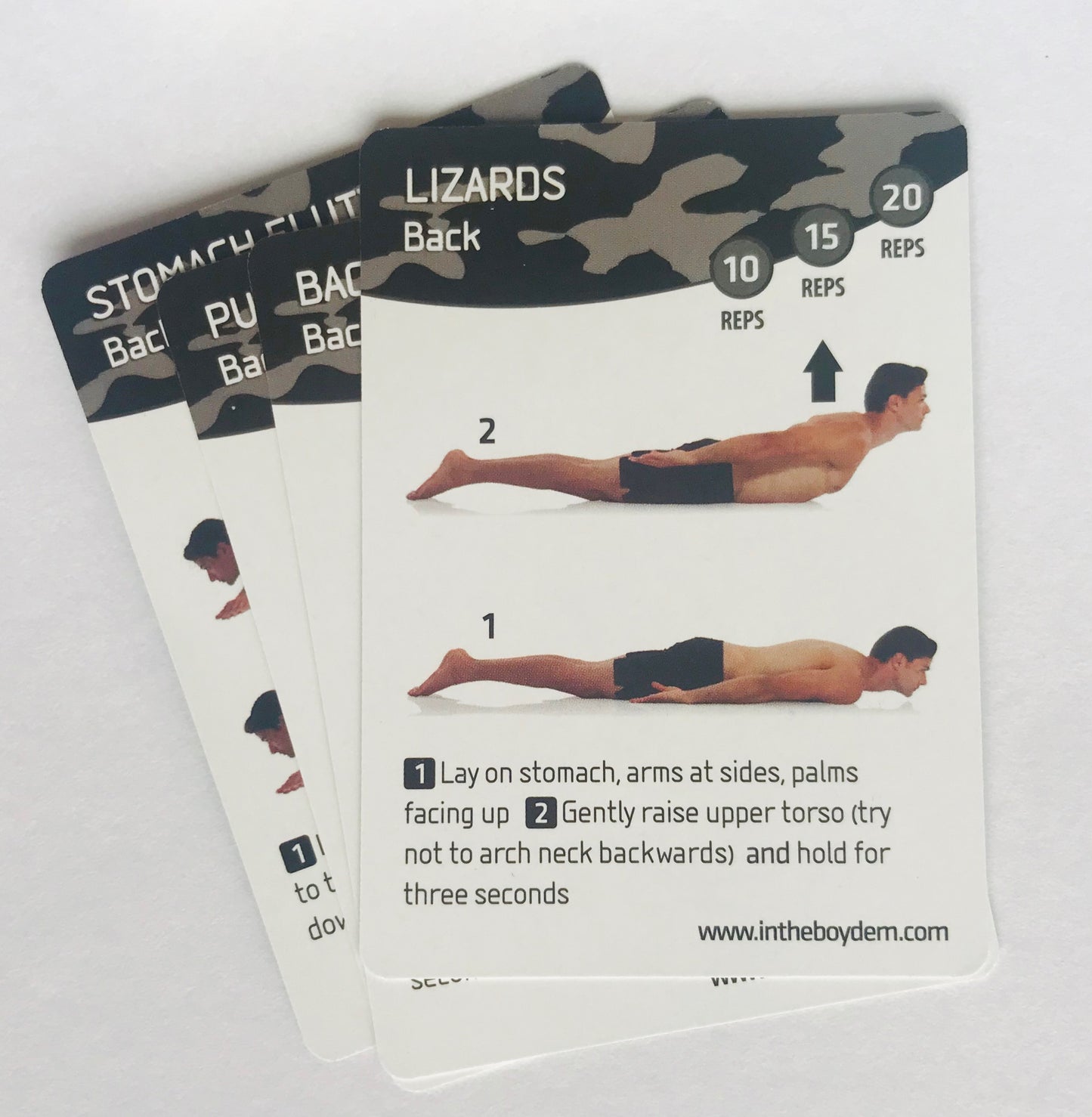 Israeli Commando Training Cards