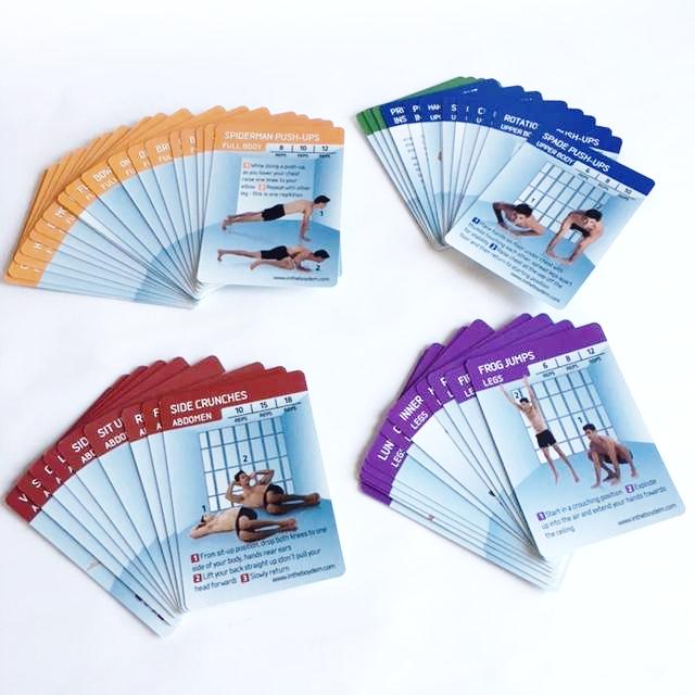 Prison Cell Workout Cards